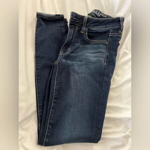 American Eagle Outfitters Dark Blue Jeggings